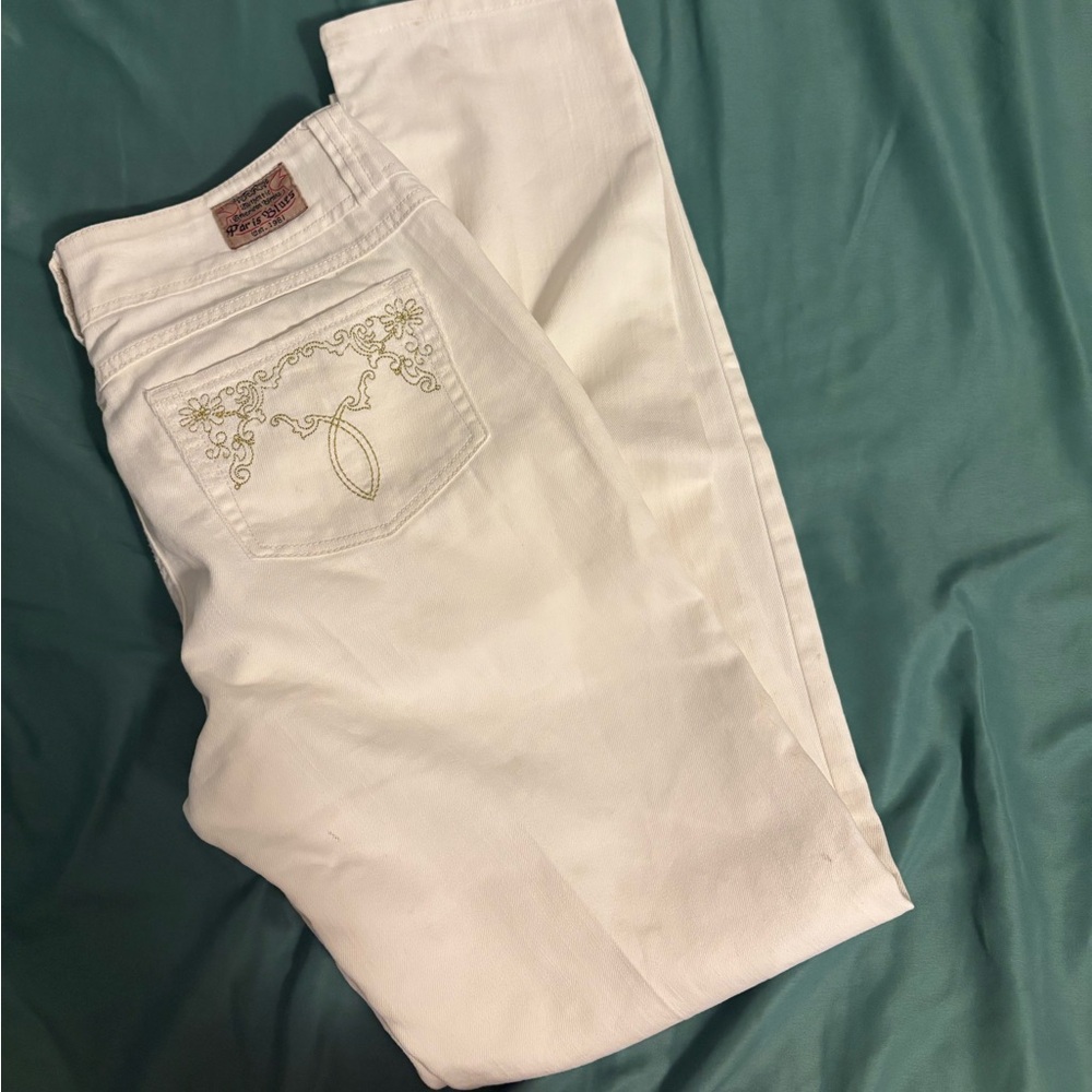 Paris Blues White Jeans